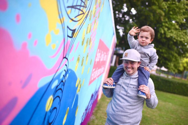 Vater und Sohn Partnerlook – Header Grafik