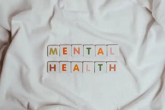 Mental Load 2.0 - Buchstaben die Mental Health ergeben